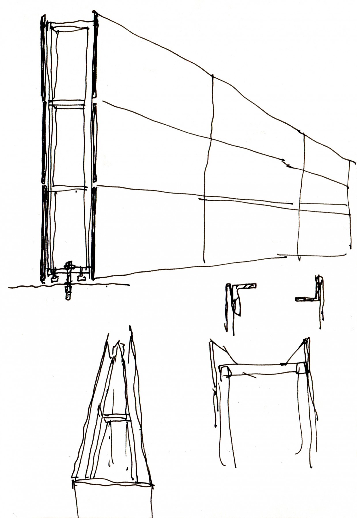 Upright-Figure-Tate-Britain-London-design-exhibition-Jamie-Fobert-Architects-Turbine-Hall-sketches-3