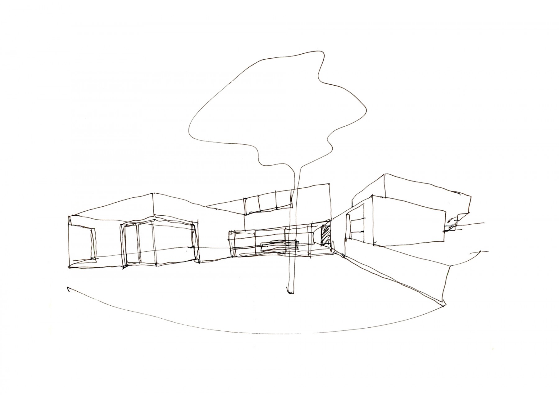 Luker-House-contemporary-modern-London-residential-home-Jamie-Fobert-Architects-sketch-3