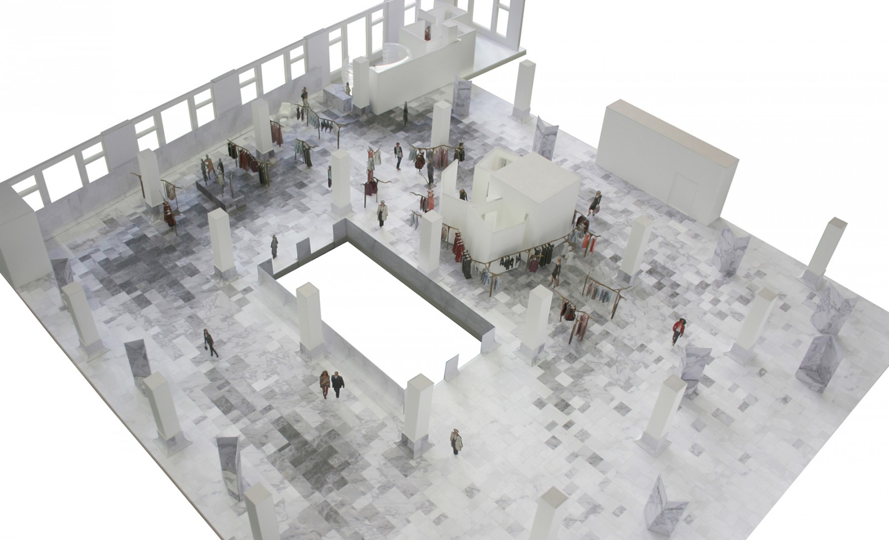 Selfridges-London-designer-fashion-retail-Jamie-Fobert-Architects-shop-model-2