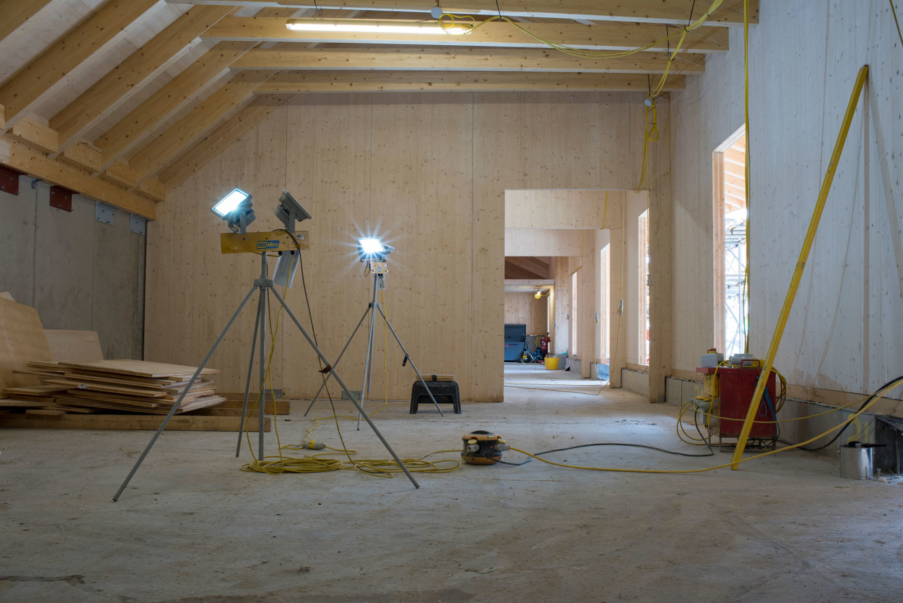charleston-barns-timber-gallery-cultural-jamie-fobert-architects-interior