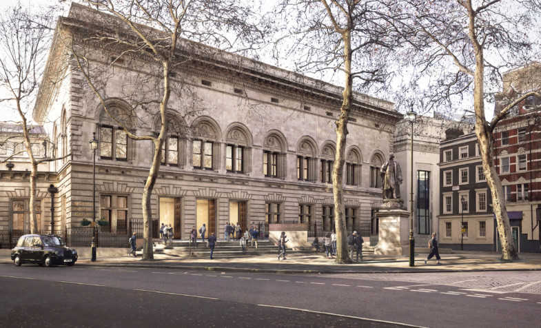 national-portrait-gallery forecourt-proposal Jamie-Fobert-Architects Forbes-Massie homepage