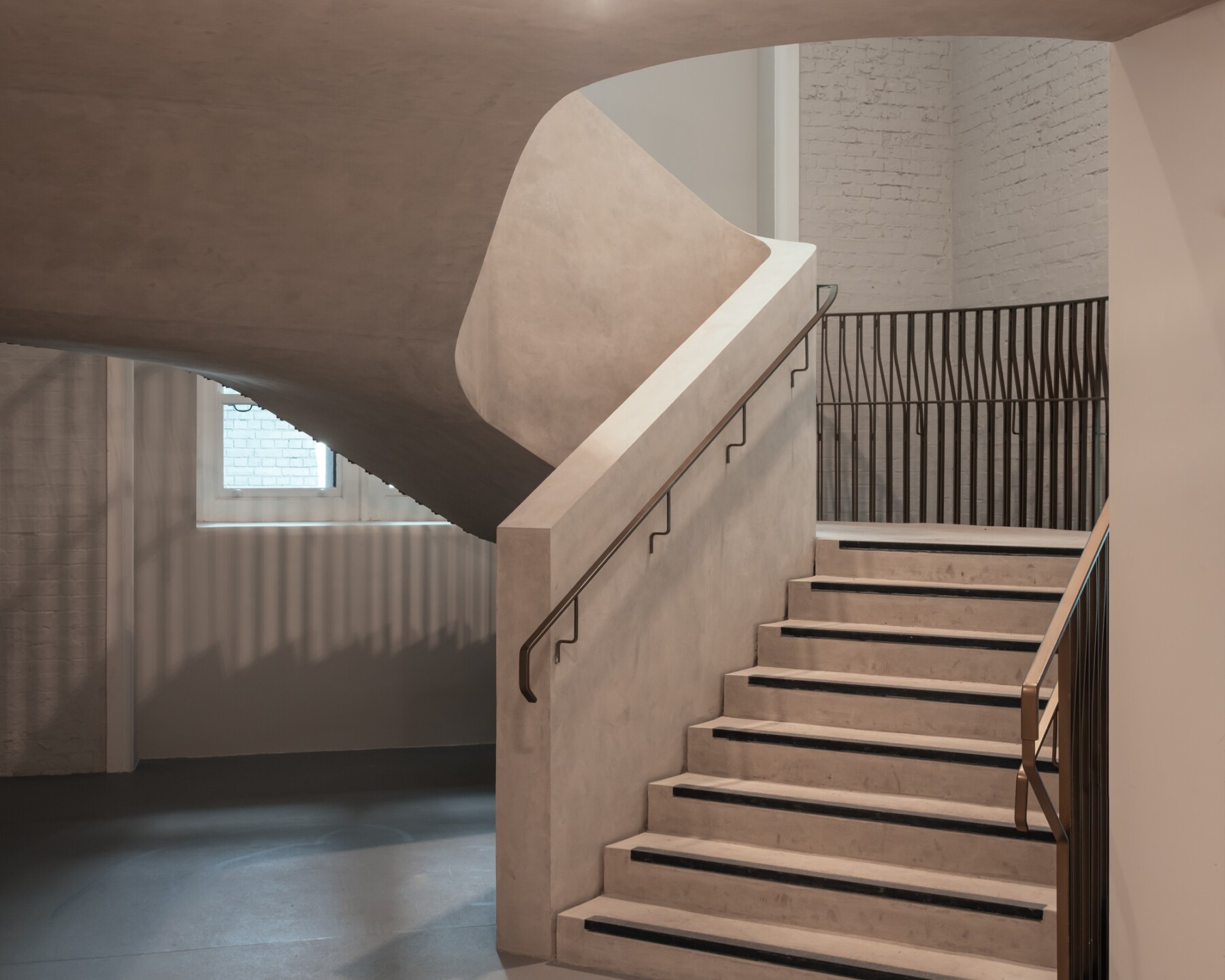 Jamie-Fobert-Architects-National-Portrait-Gallery-NPG-Learning-centre-stair-Jim-Stephenson-